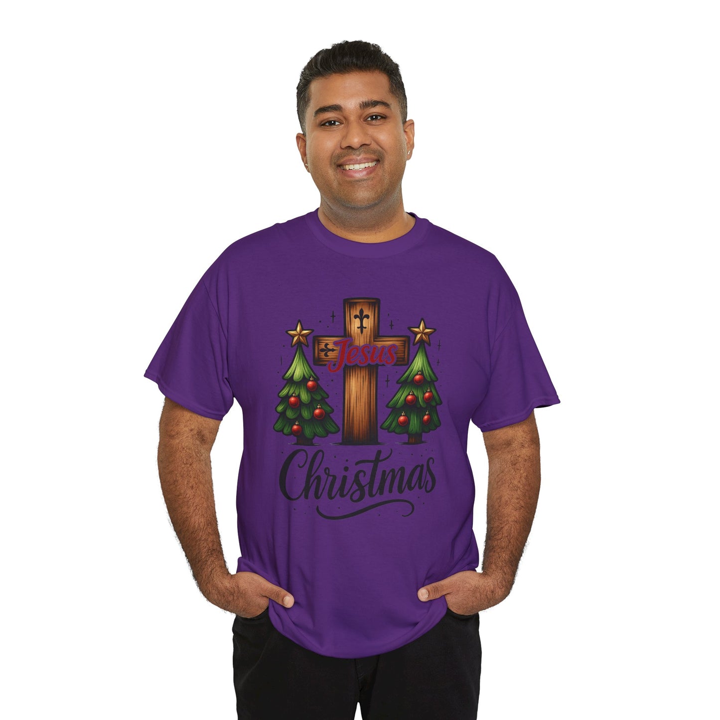 Christmas Cross Unisex Tee