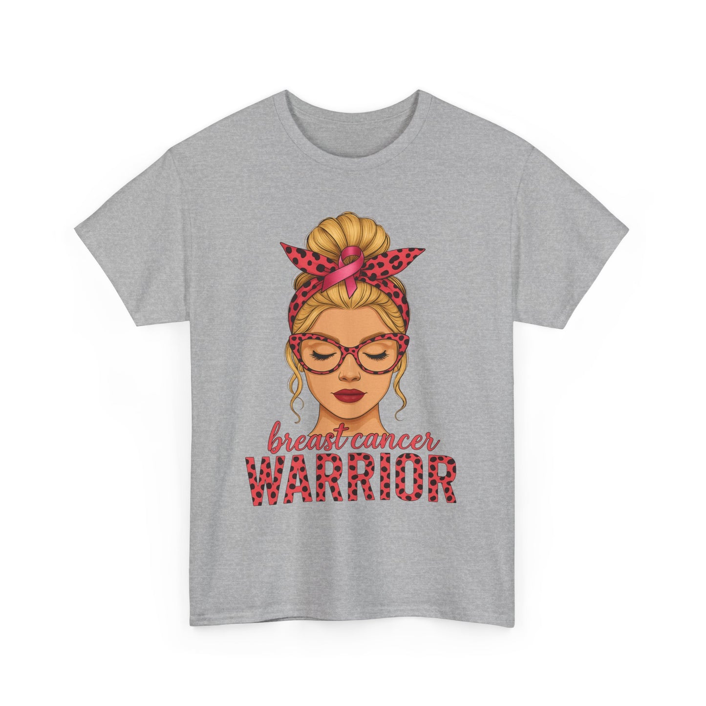 Breast Cancer Warrior Tee - Pink Ribbon Support