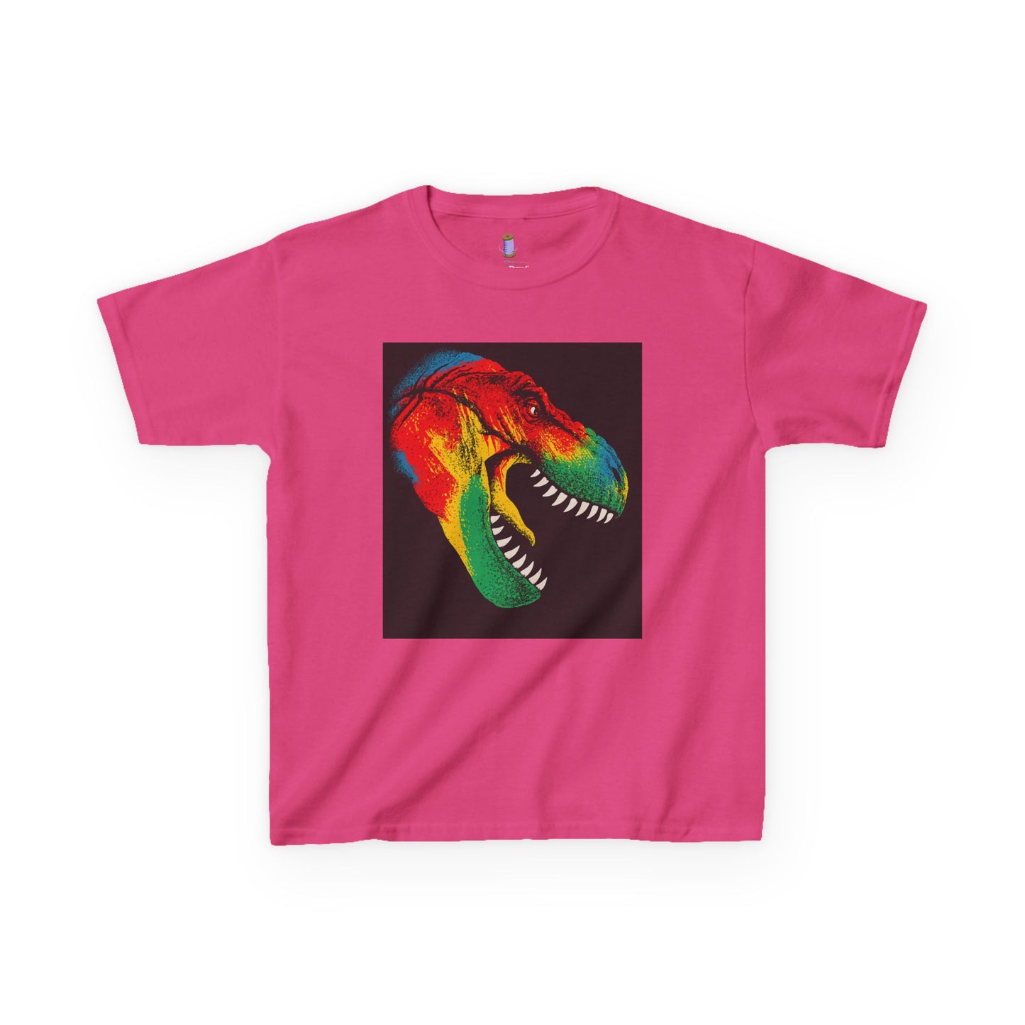 Colorful Dinosaur Kids Tee, Fun T-Shirt for Boys and Girls, Perfect for Birthdays, Playdates, Gifts, and Holiday Celebrations