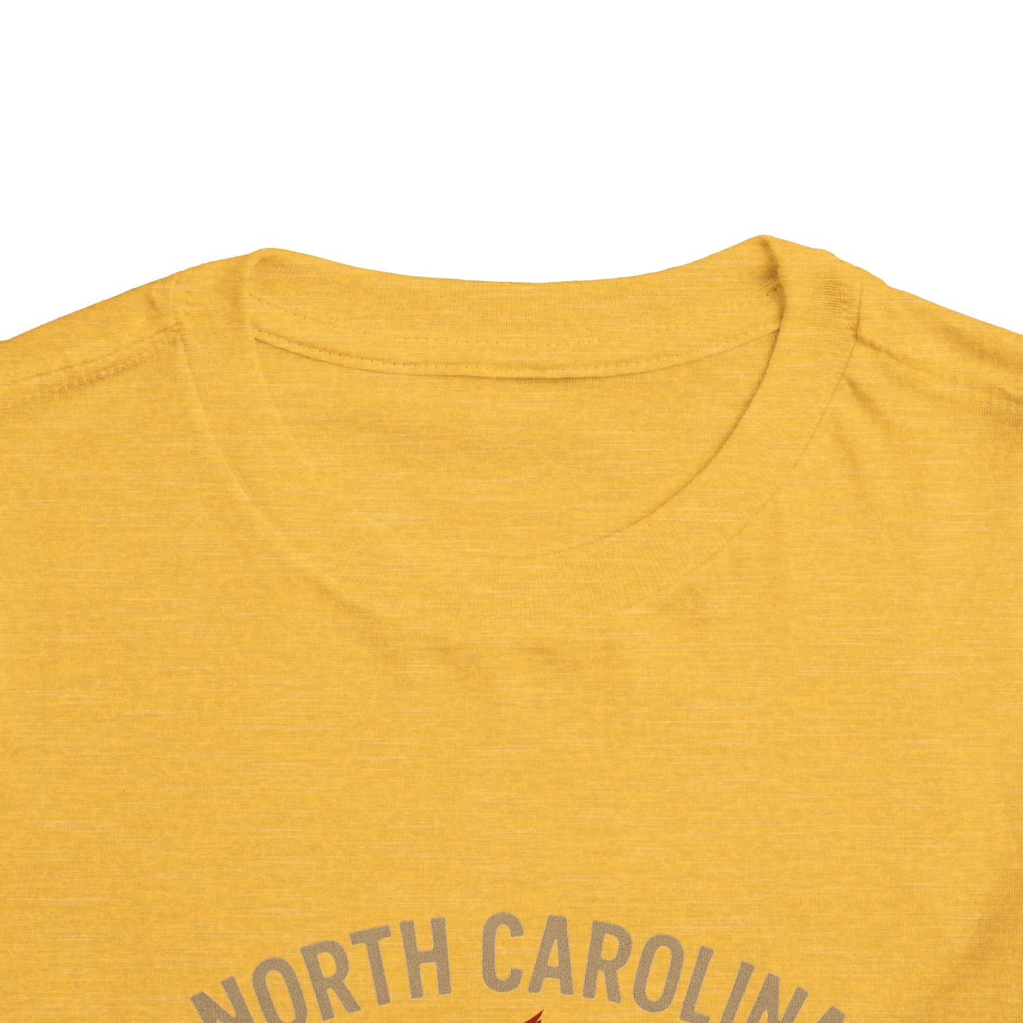 Toddler Tee - NC Cardinal and Dogwood Flower Design