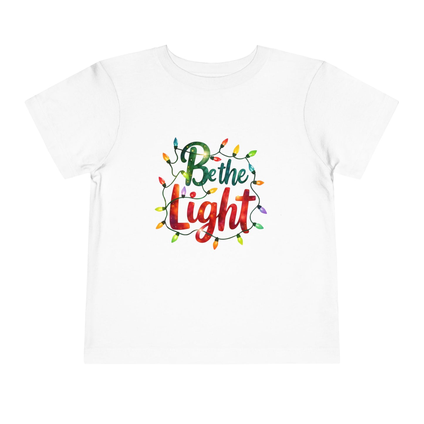Be the Light Toddler Christmas Tee