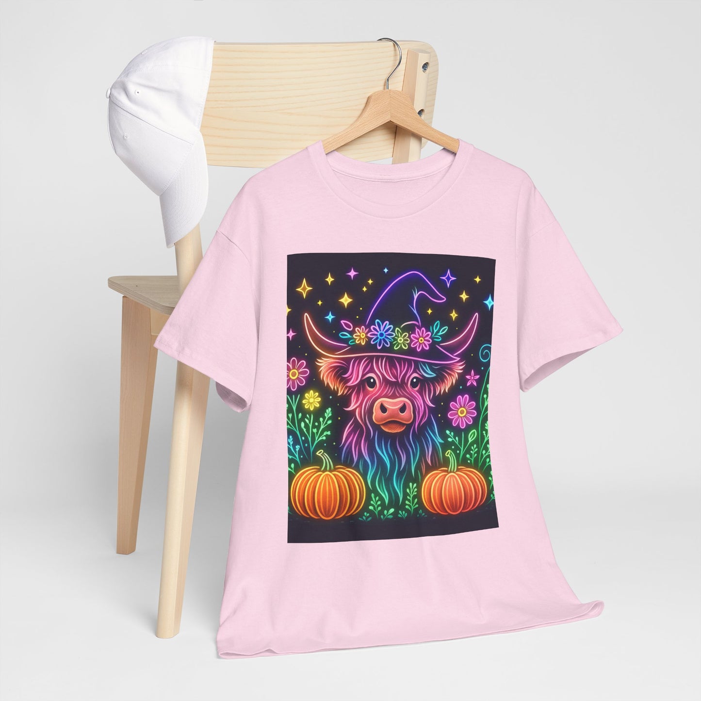 Neon Halloween Highland Tee