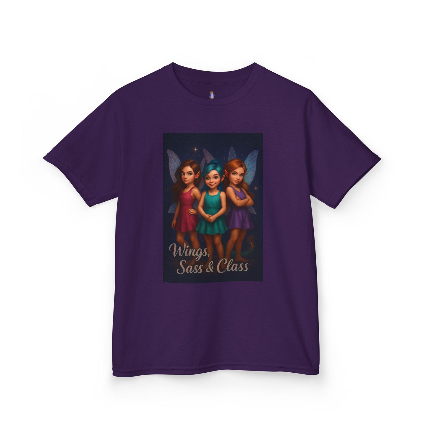 Whimsical Fairy Kids Tee, Cute T-Shirt for Girls, Birthday Gift, Fairytale Apparel, Fantasy Themed Clothing