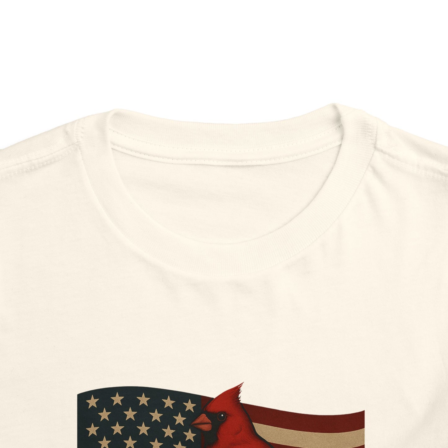 NC Cardinal & Dogwood Toddler Christmas Tee