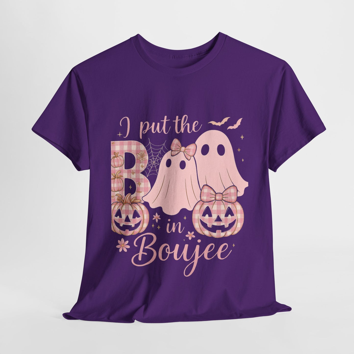 I Put The B In Boujee Pink Halloween Tee