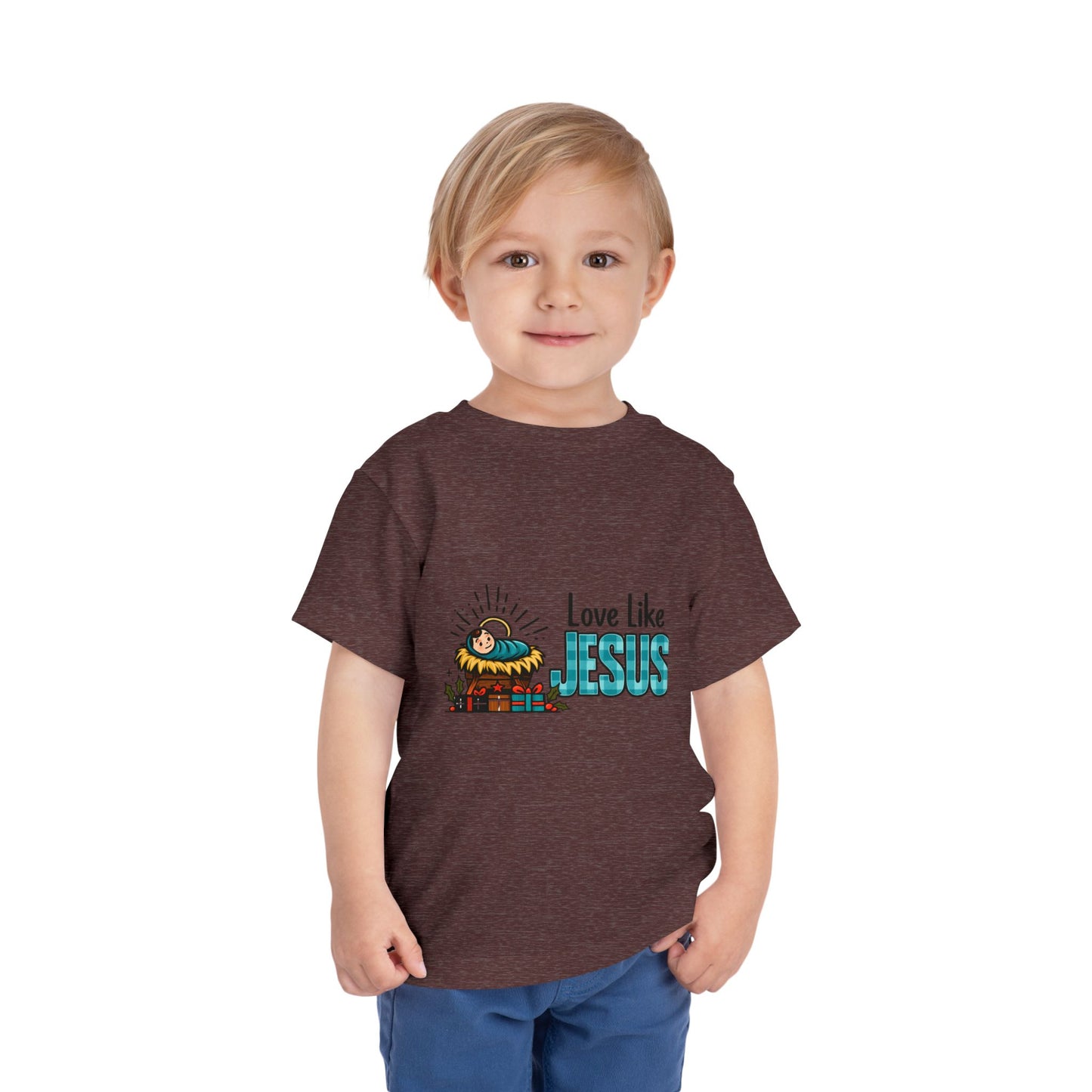 Love Like Jesus Toddler Christmas Tee