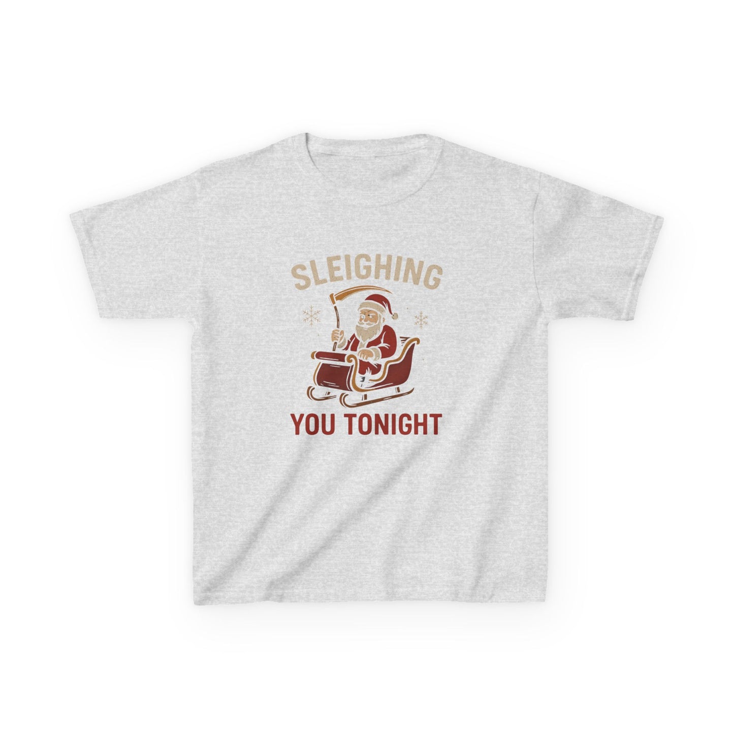 Sleighing You Tonight - Menacing Santa Kids Tee