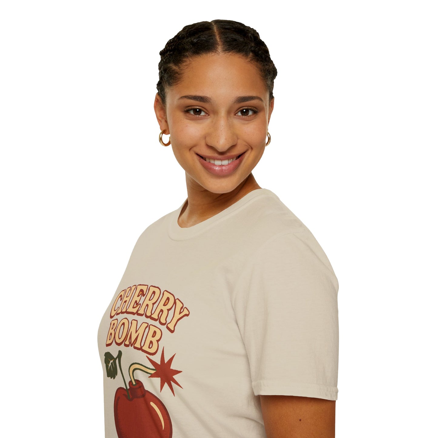 Cherry Bomb Soft Style T-Shirt for Women