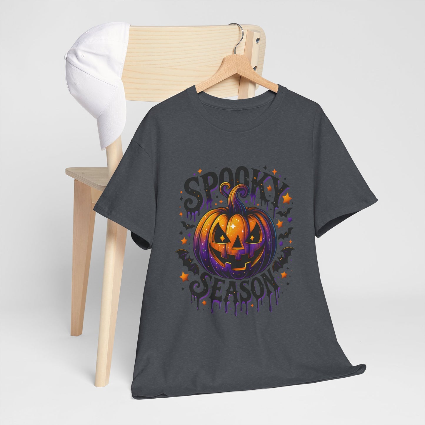 Spooky Season Jack O Lantern Halloween Tee
