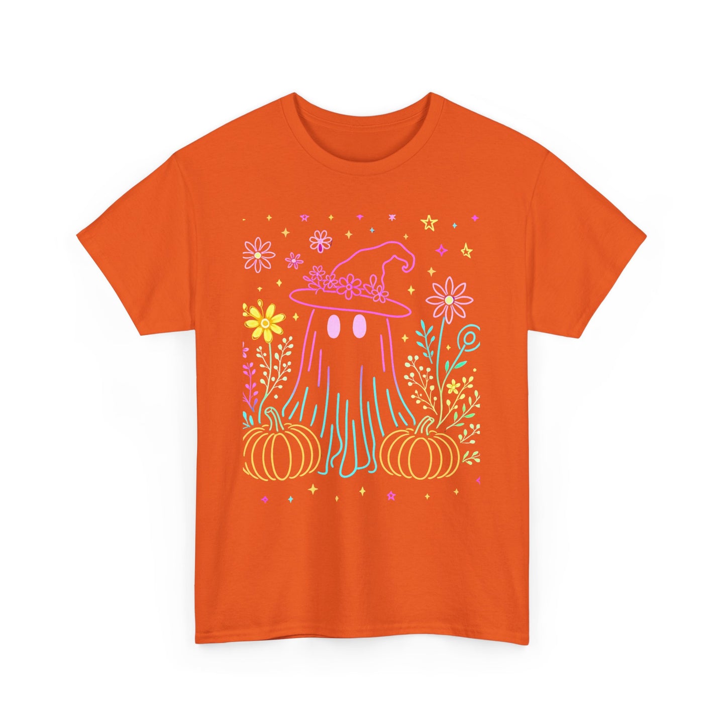 Pastel Ghost Witch Hat Tee