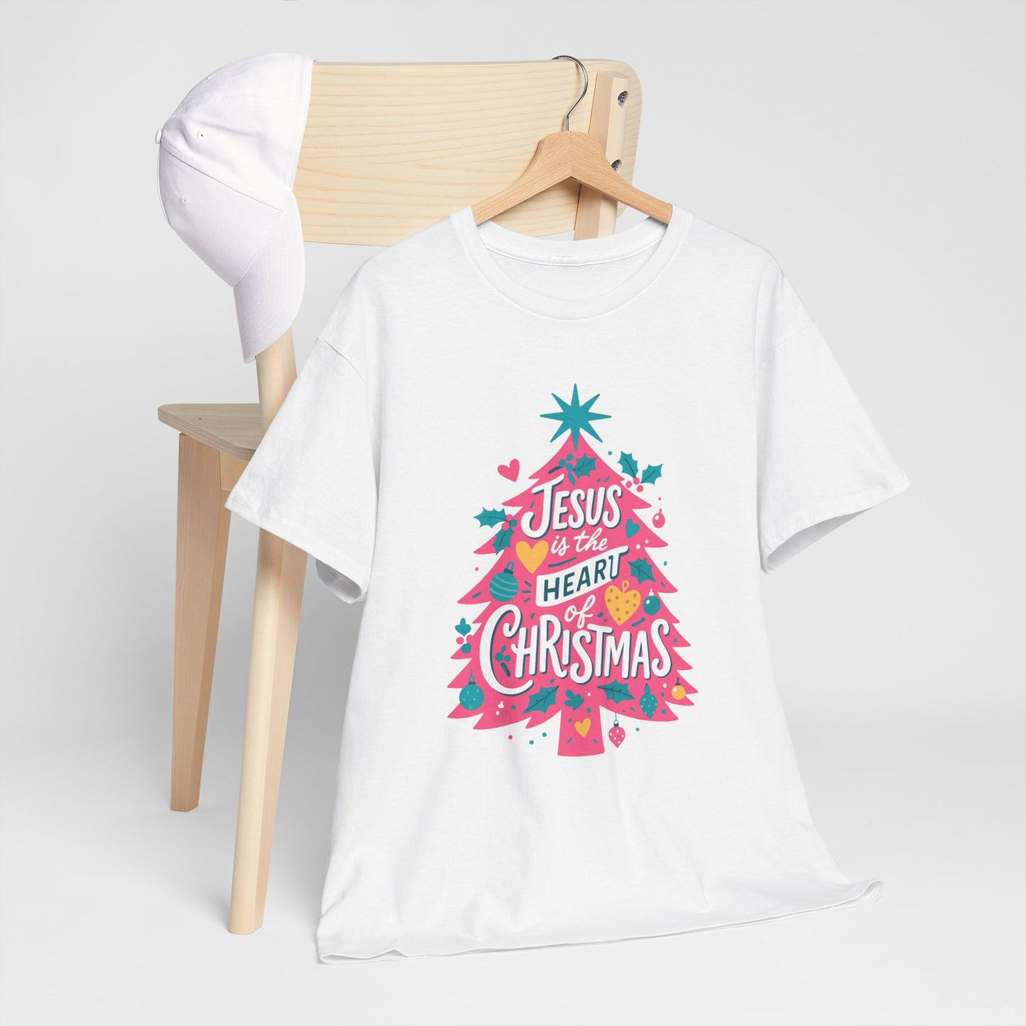 Jesus is the Heart of Christmas Tee
