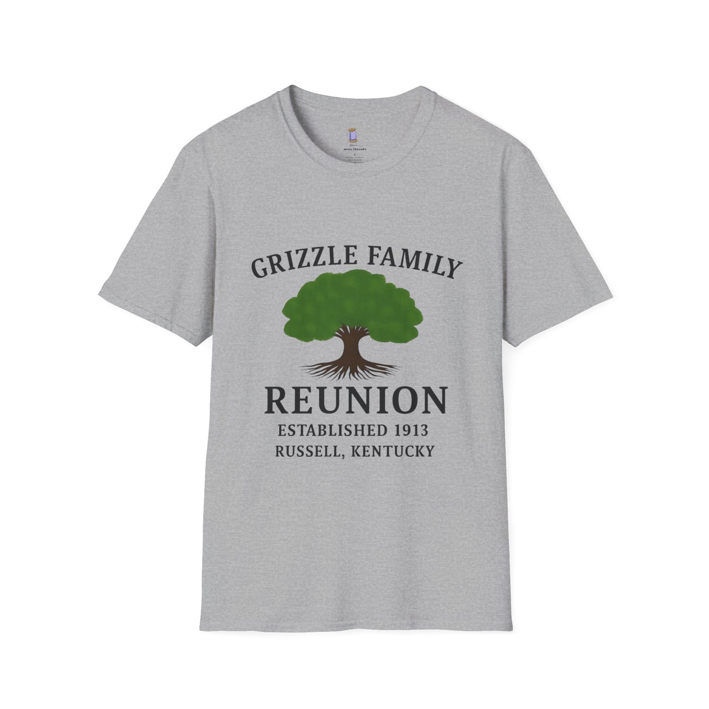 Grizzle Family Reunion Men's T-Shirt, Family Gathering Tee, Heritage Apparel, Summer Picnic Shirt, Custom Family Event Shirt