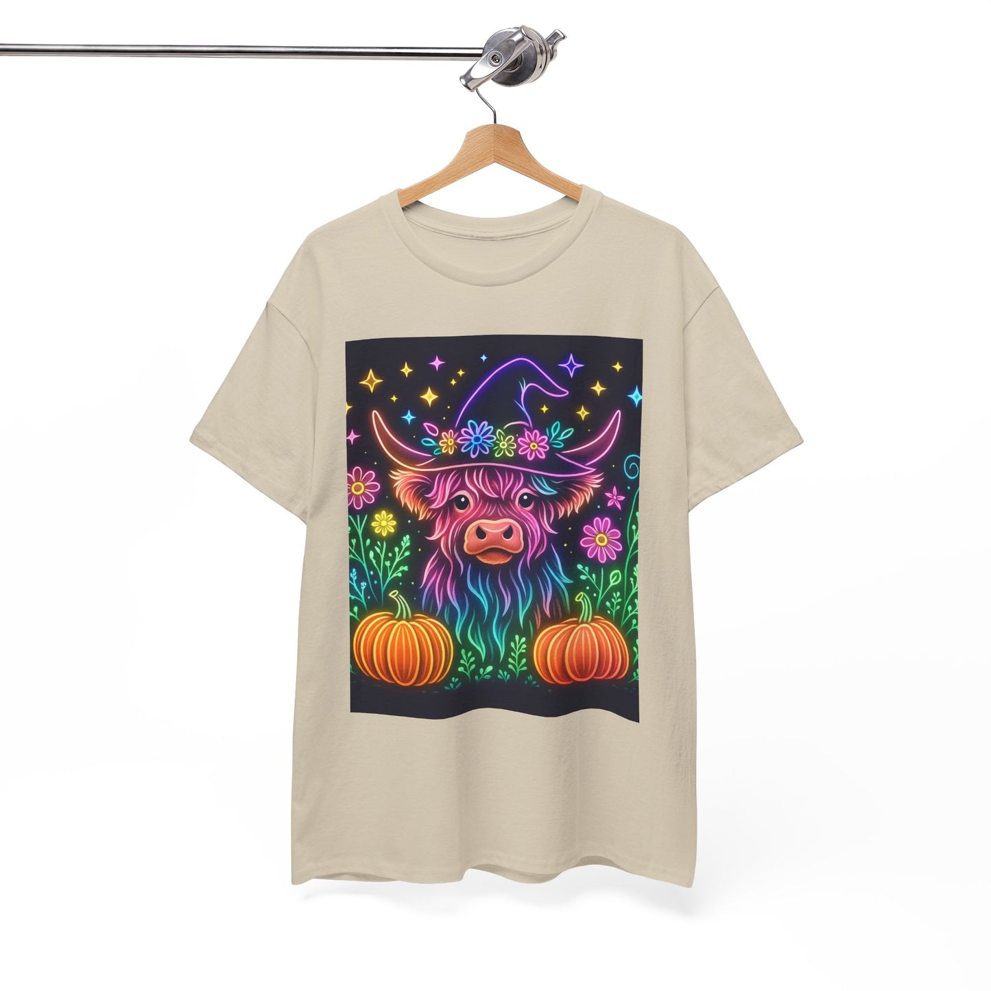 Neon Halloween Highland Tee