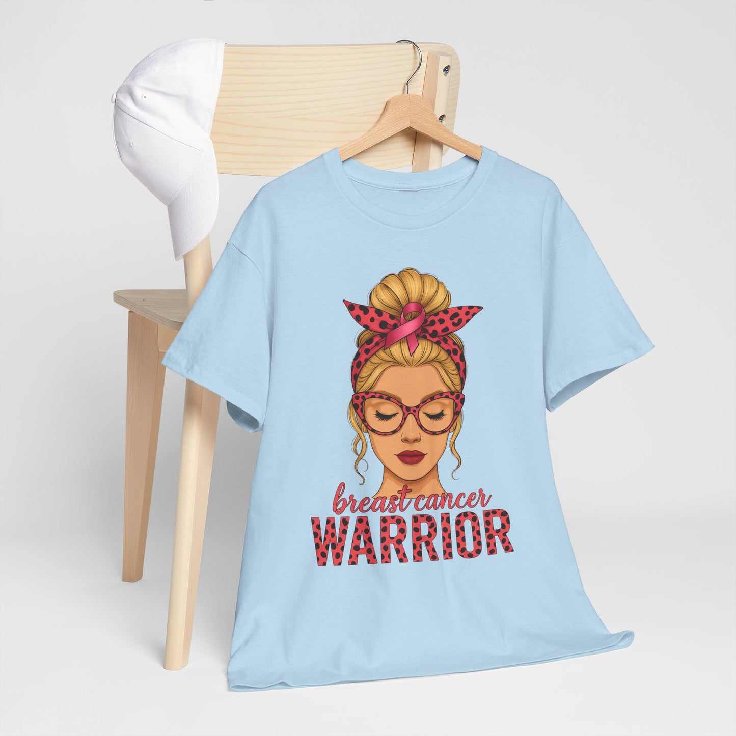 Breast Cancer Warrior Tee - Pink Ribbon Support