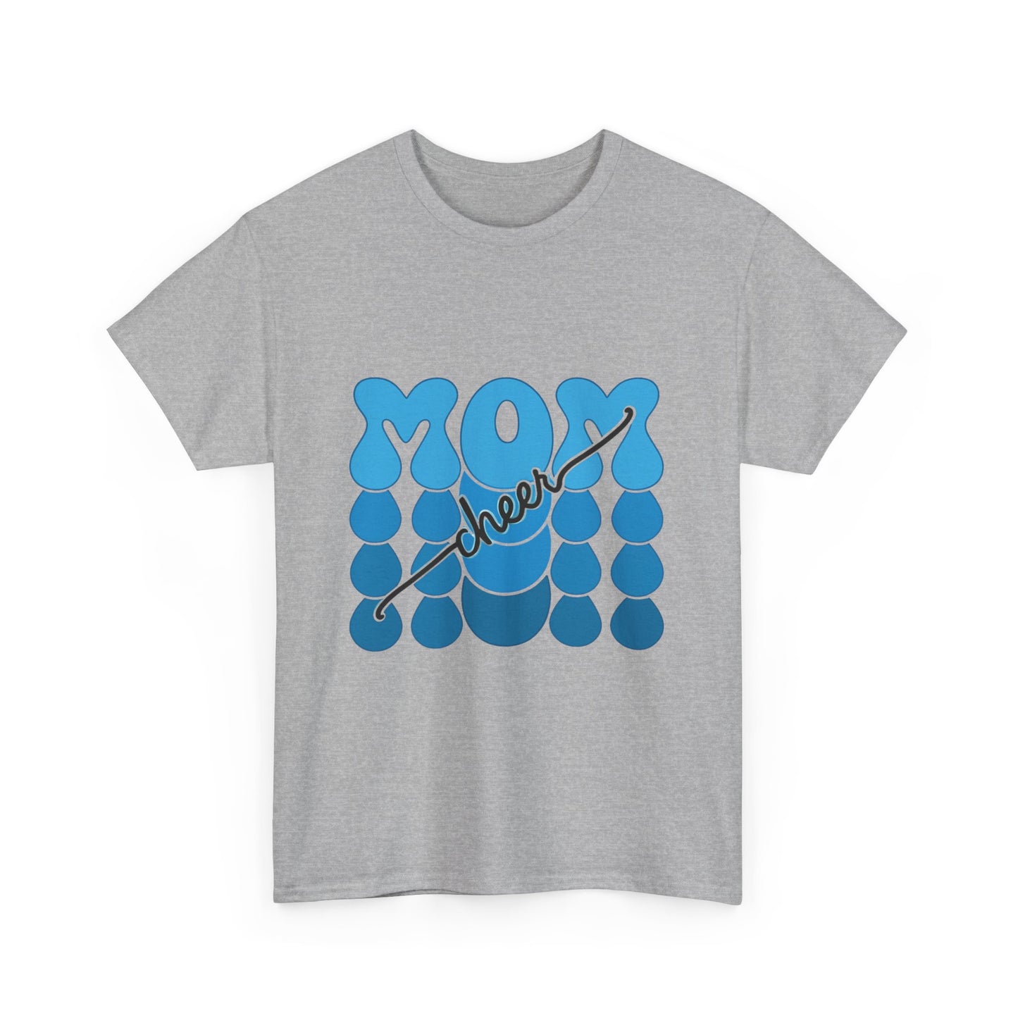 Blue Mom Cheer T-Shirt