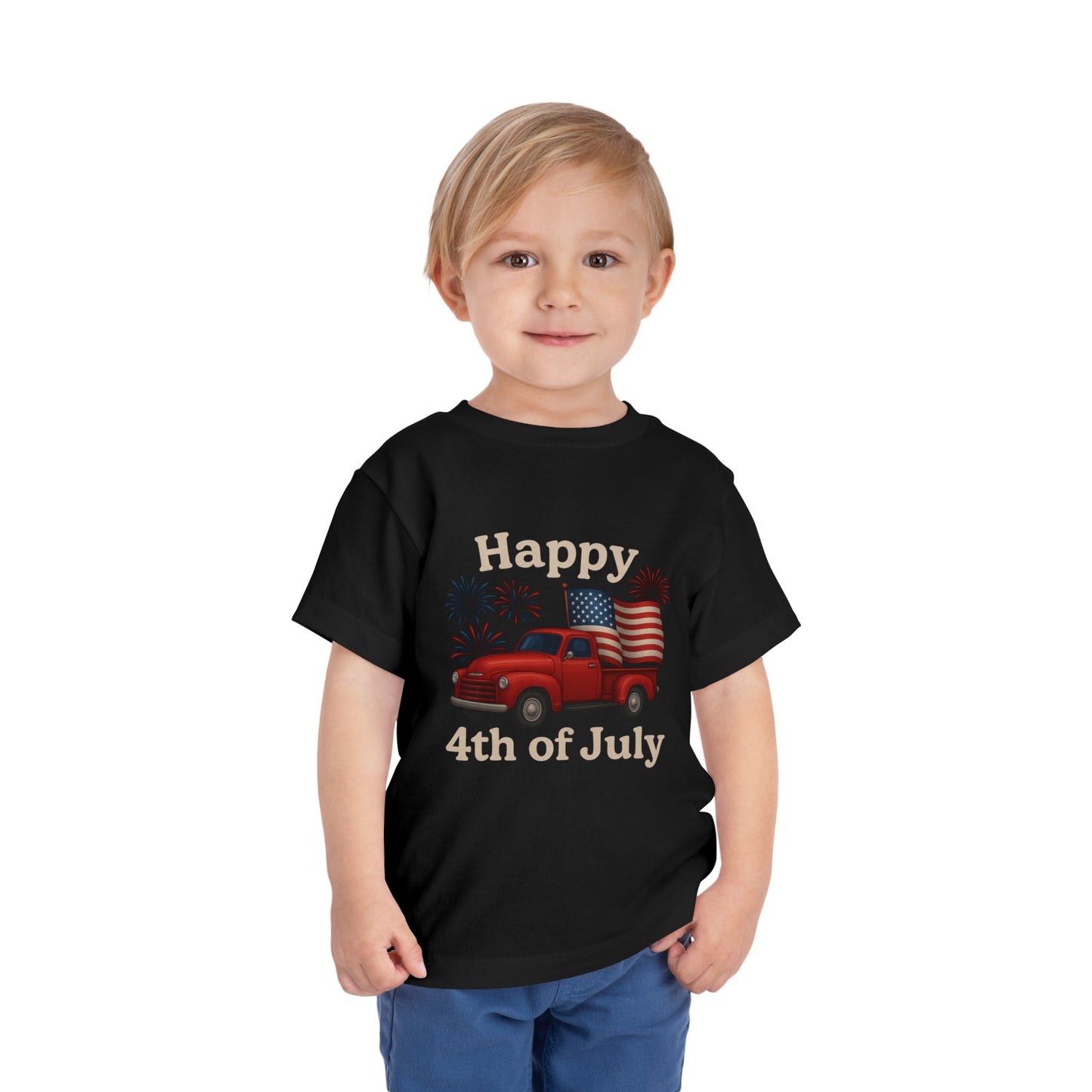 4th of July Truck Tee - Happy Independence Day!
