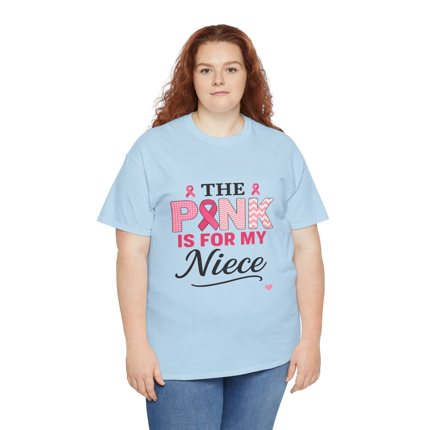Pink Ribbon Niece Tee - Breast Cancer Awareness