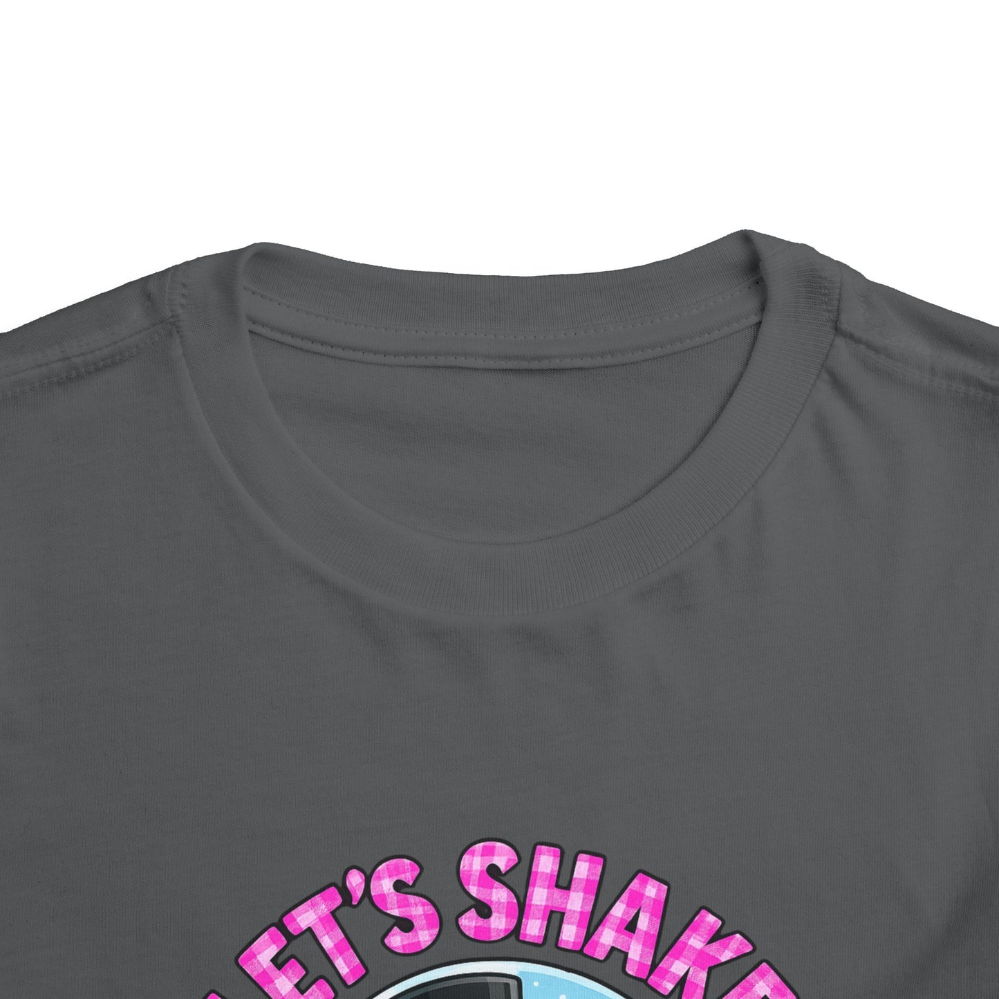 Let's Shake Things Up! Snow Globe Toddler Christmas Tee