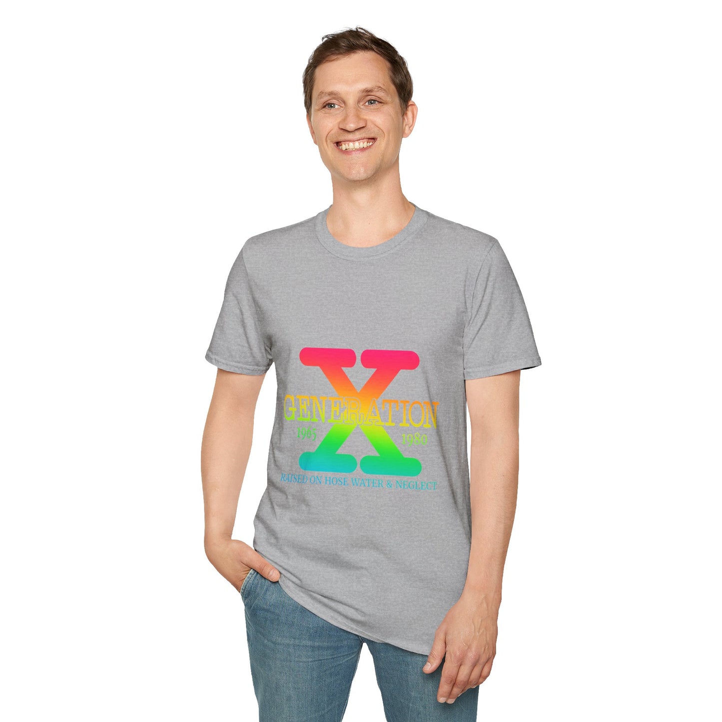 Retro Generation X T-Shirt | Vintage Style Tee, Unisex Gift, Nostalgia Apparel, 80s 90s Fashion, Graphic Tee