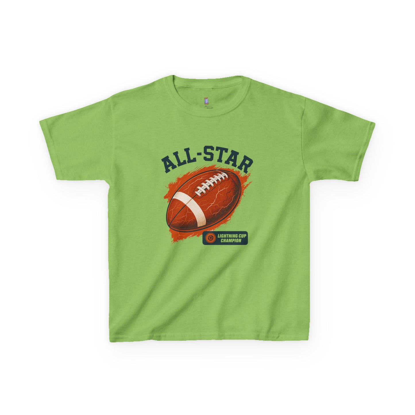 All-Star Kids Football Tee, Sports Apparel, Boys Football Shirt, Kids Casual Wear, Back To School Shirt, Birthday Gift