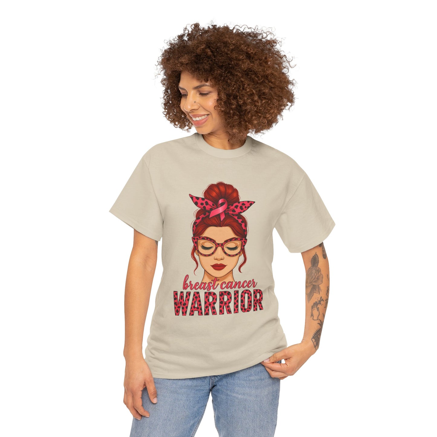 Breast Cancer Warrior Tee - Hope & Strength