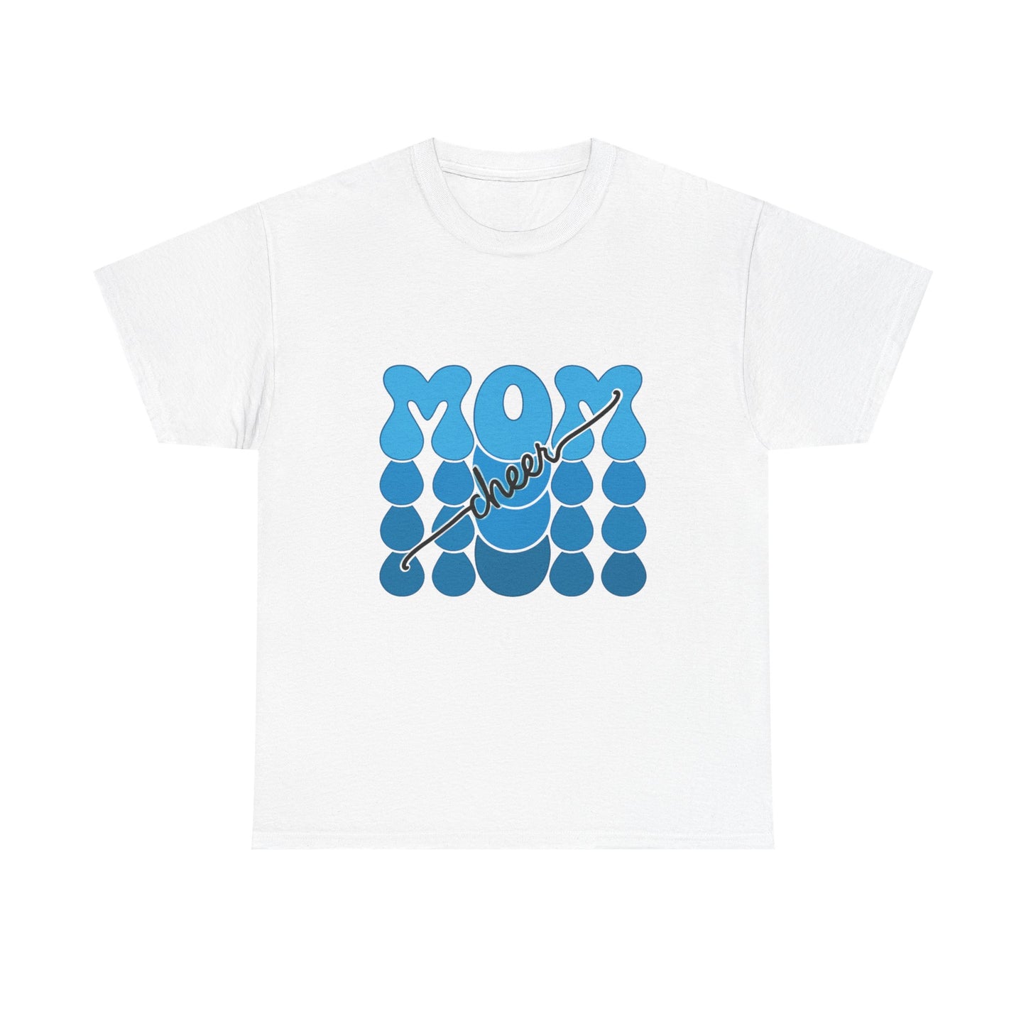 Blue Mom Cheer T-Shirt