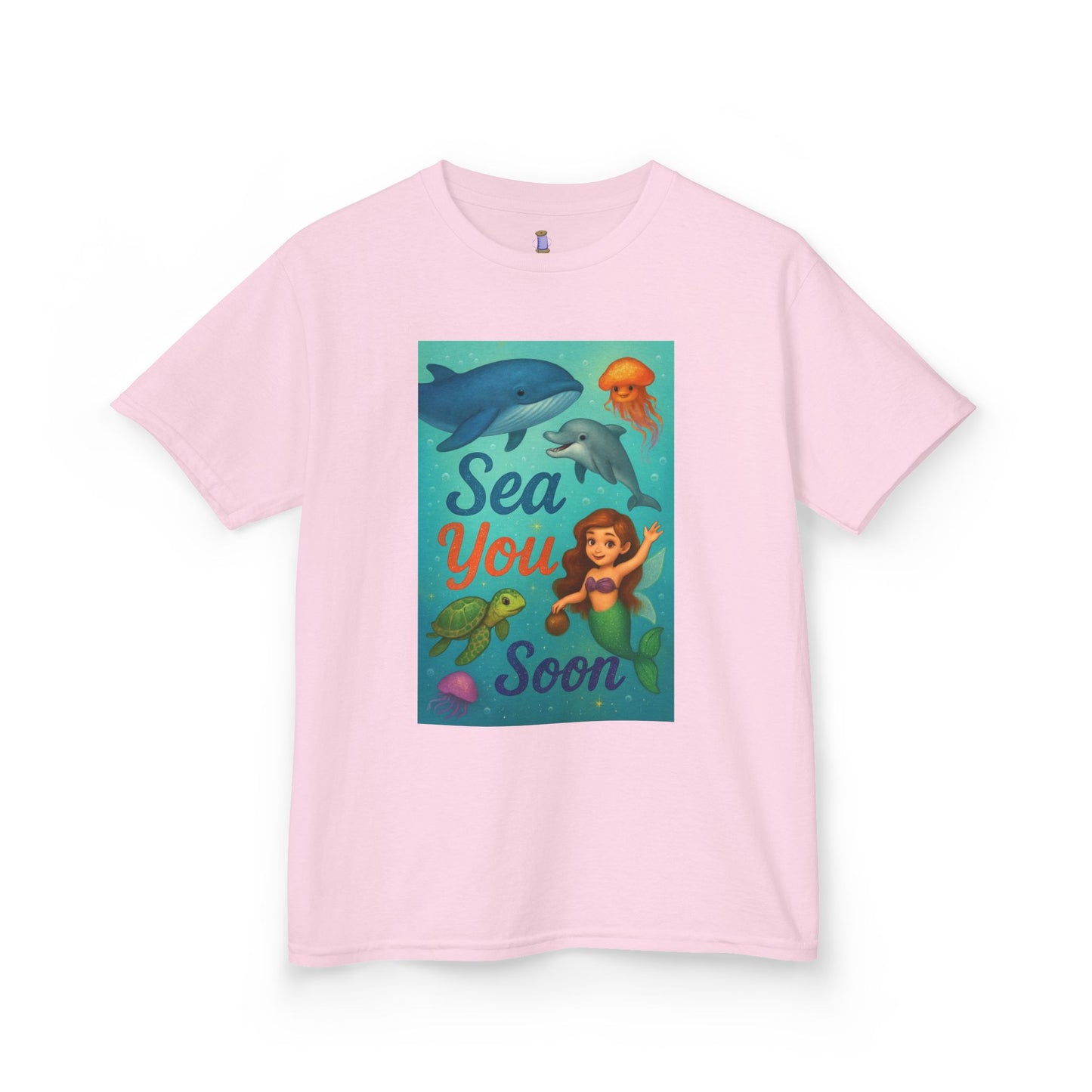 Kids Sea-Themed Tee, Ocean Adventure Shirt, Summer Casual Wear, Beach Birthday Gift, Fun Underwater T-Shirt, Nautical Kids Apparel