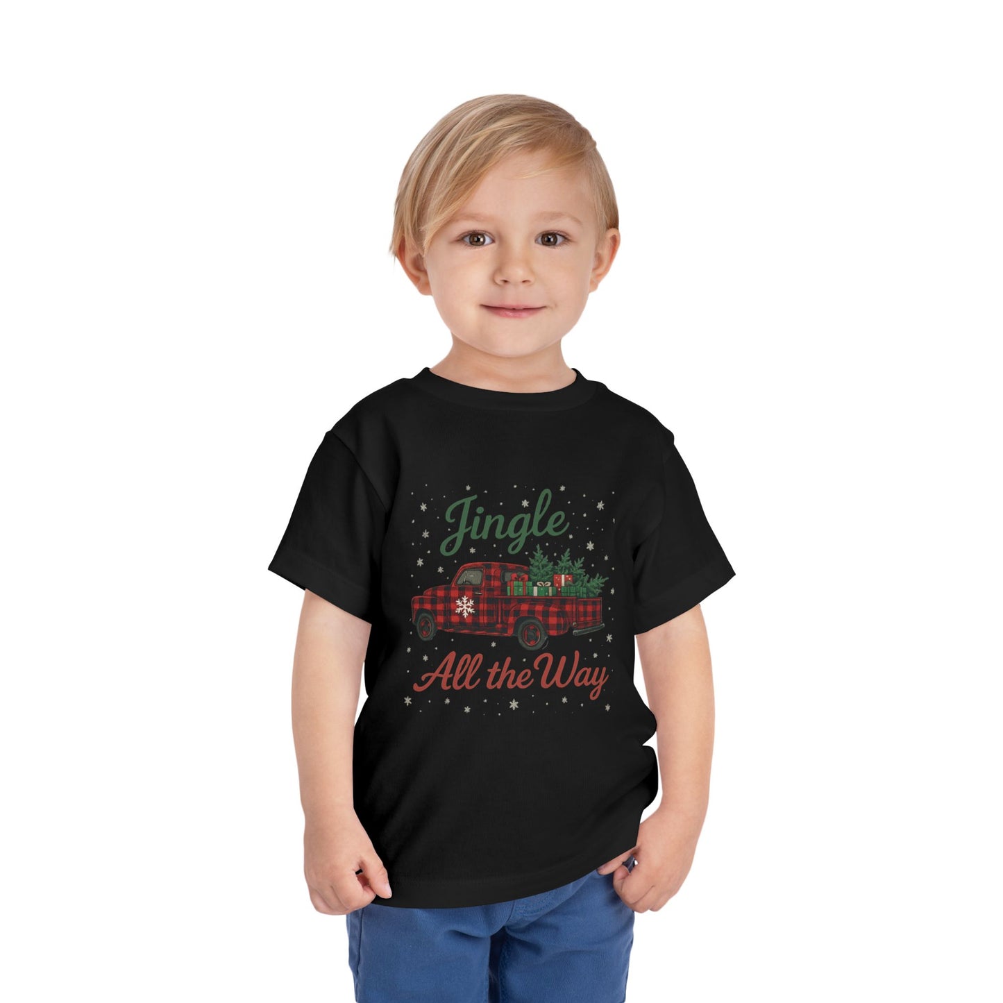 Jingle All the Way Toddler Christmas Tee