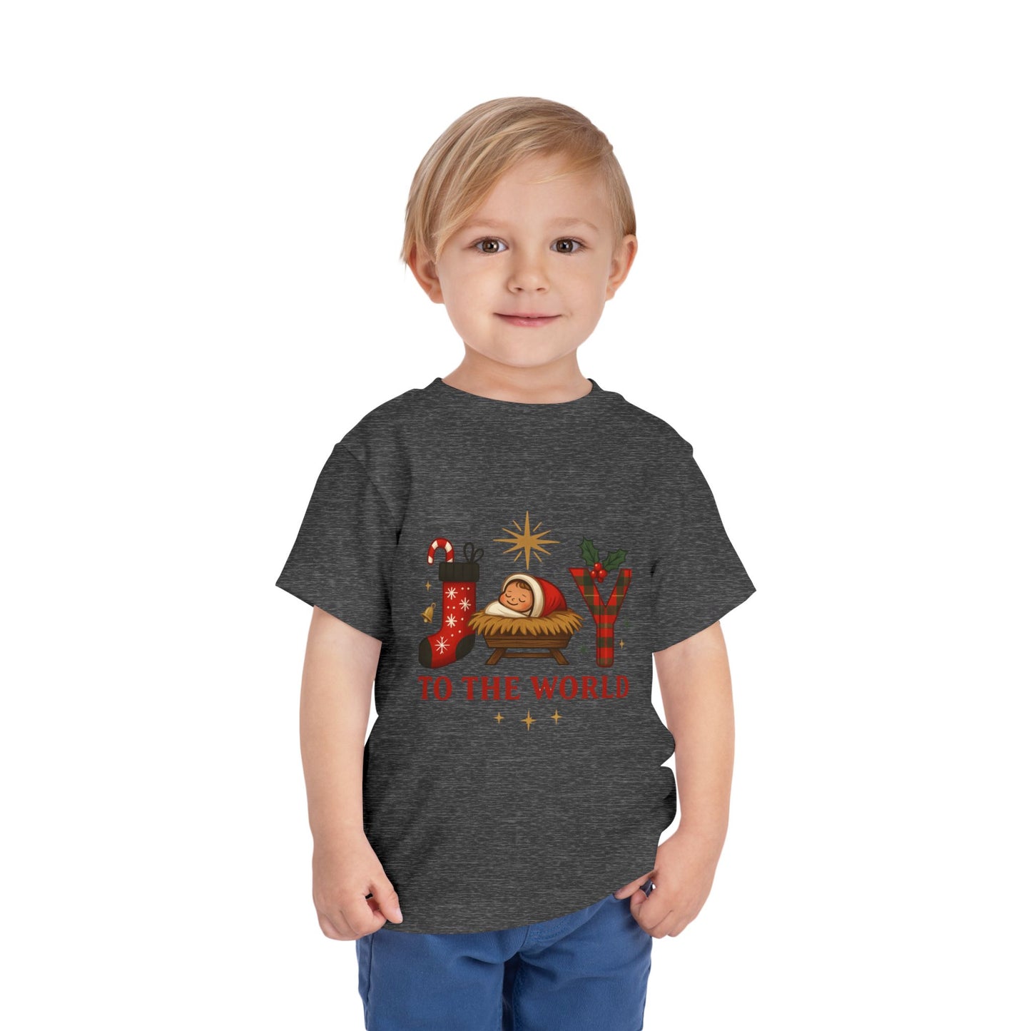 Joy to the World Toddler Christmas Tee