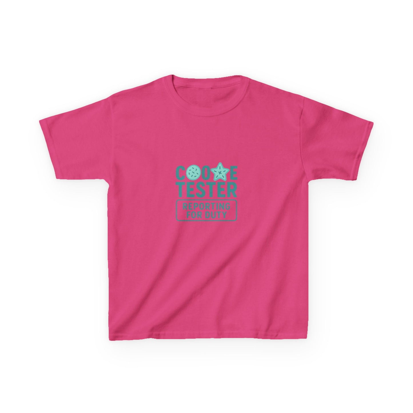 Cookie Tester Dinosaur Christmas Kids Tee