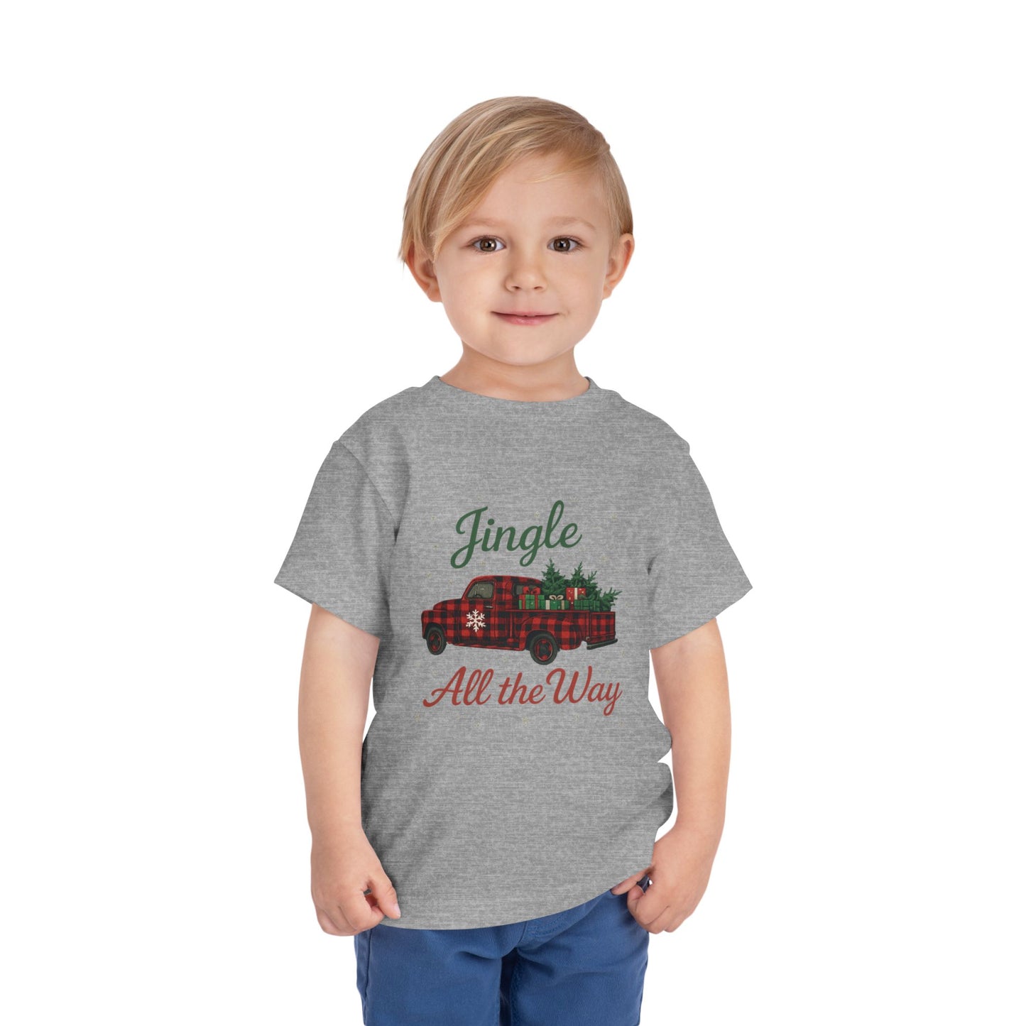 Jingle All the Way Toddler Christmas Tee