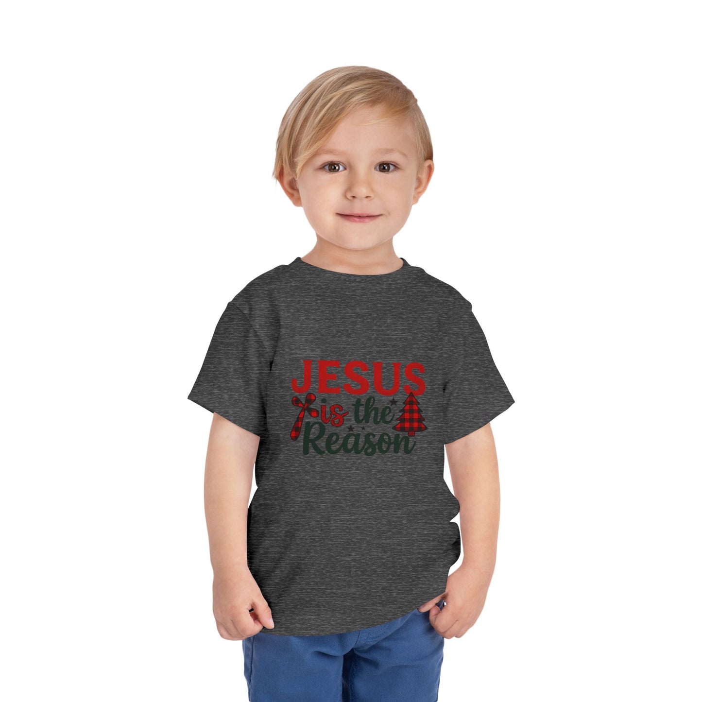 Jesus Is The Reason Toddler Christmas Tee