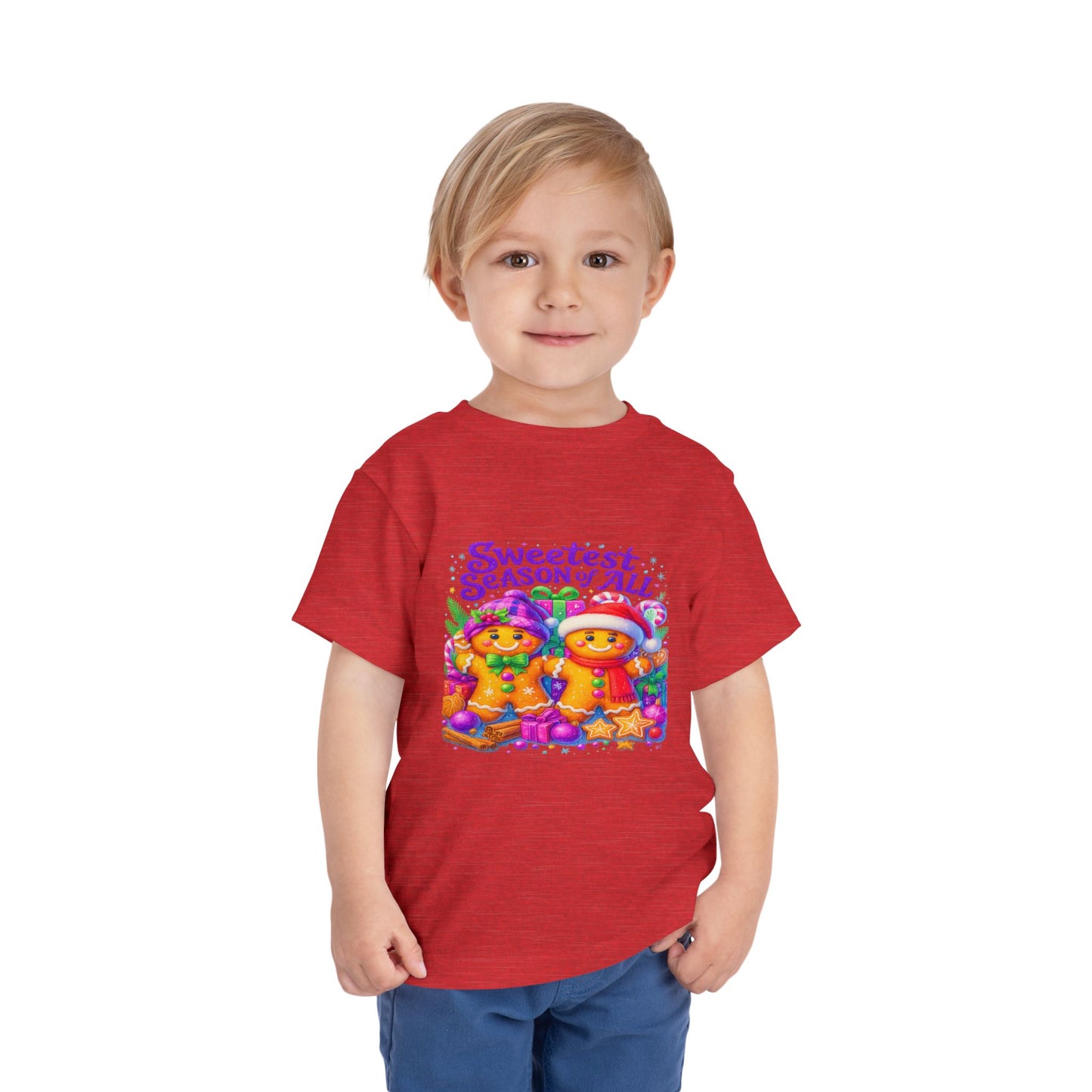 Sweetest Season Gingerbread Christmas Toddler Tee