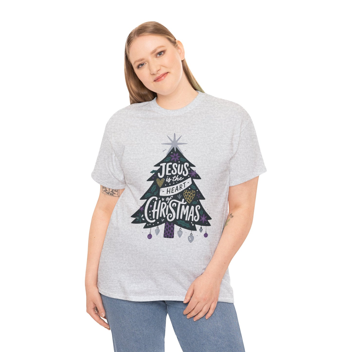 Jesus is the Heart of Christmas Tee