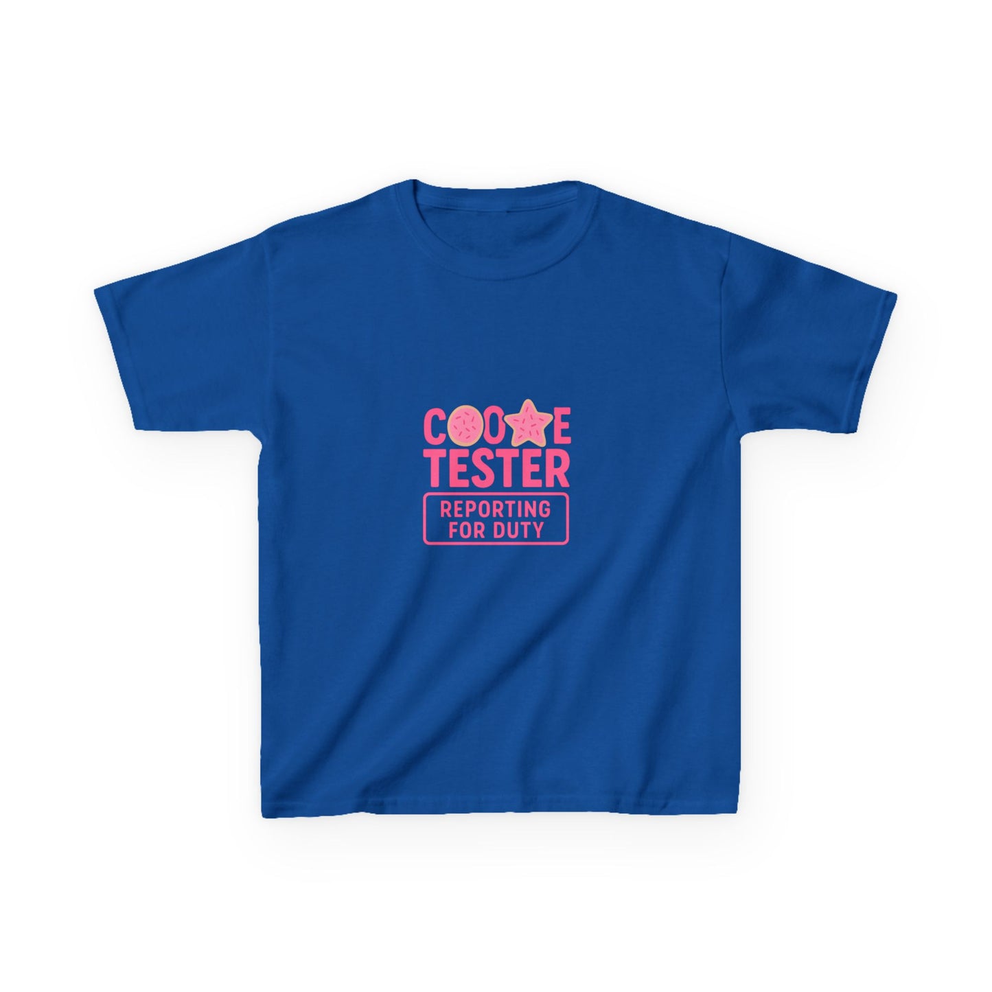 Cookie Tester Dino Christmas Tee - Kids Holiday Shirt