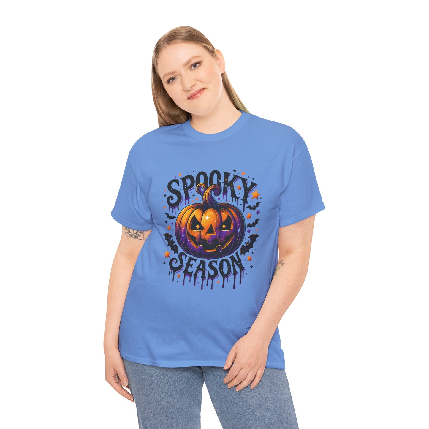 Spooky Season Jack O Lantern Halloween Tee