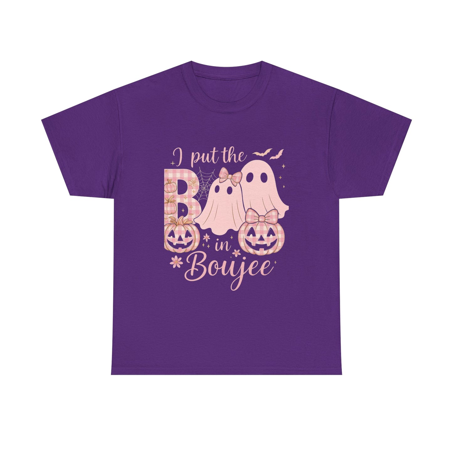 I Put The B In Boujee Pink Halloween Tee