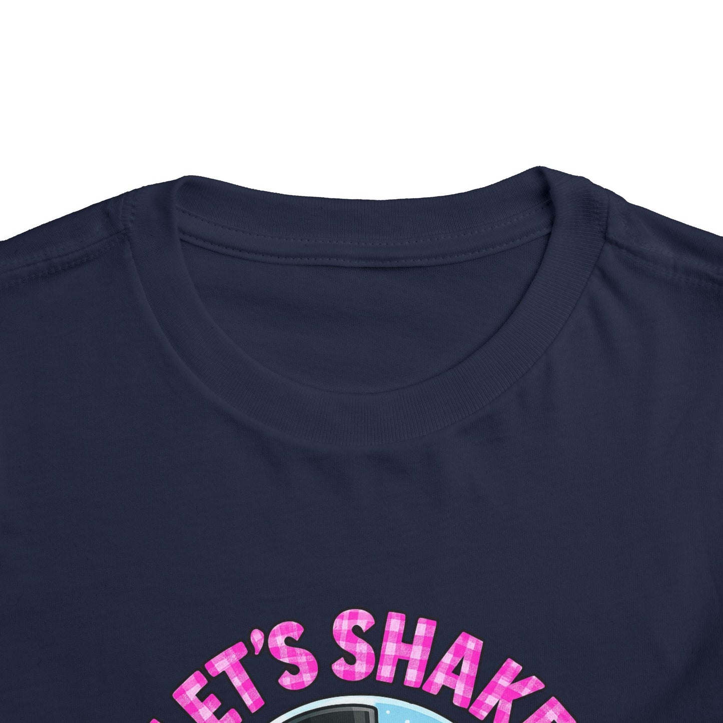 Let's Shake Things Up! Snow Globe Toddler Christmas Tee