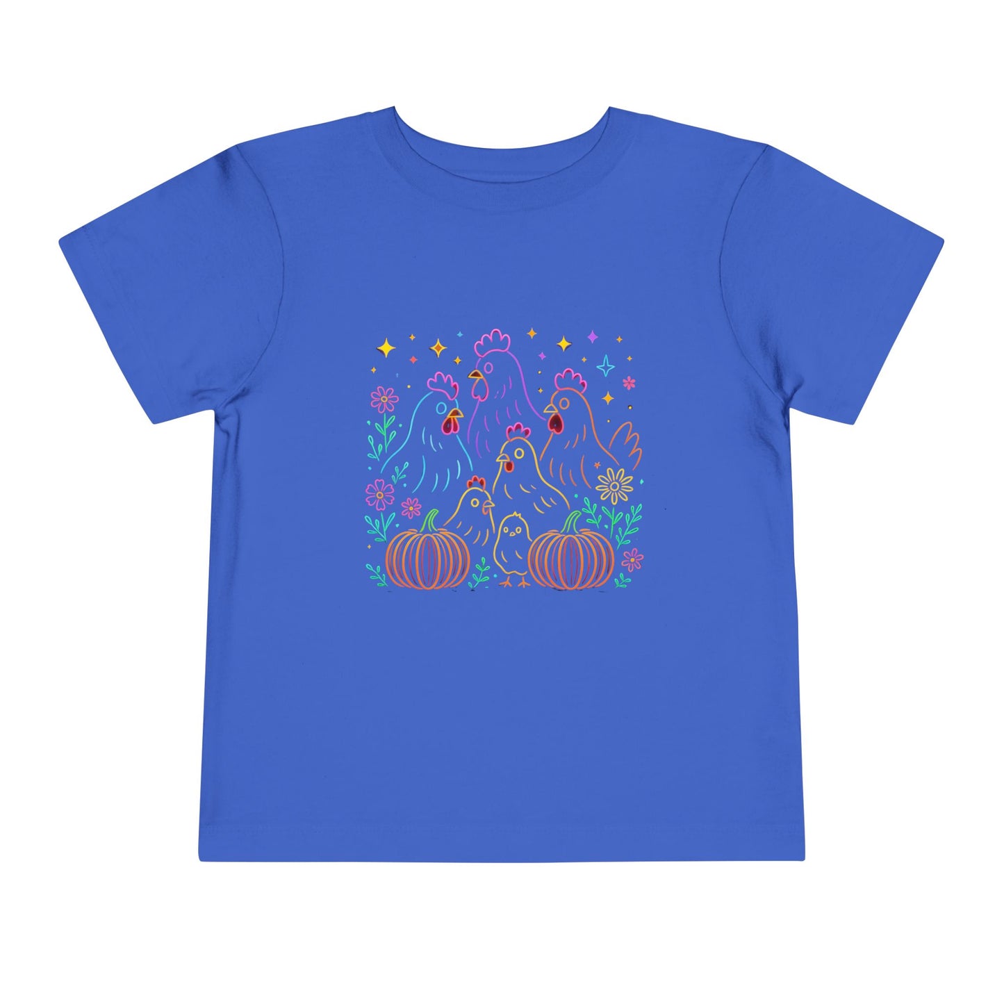 Chicken & Pumpkins Toddler Christmas Tee