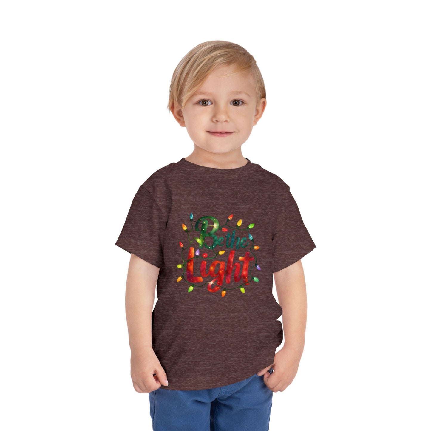 Be the Light Toddler Christmas Tee