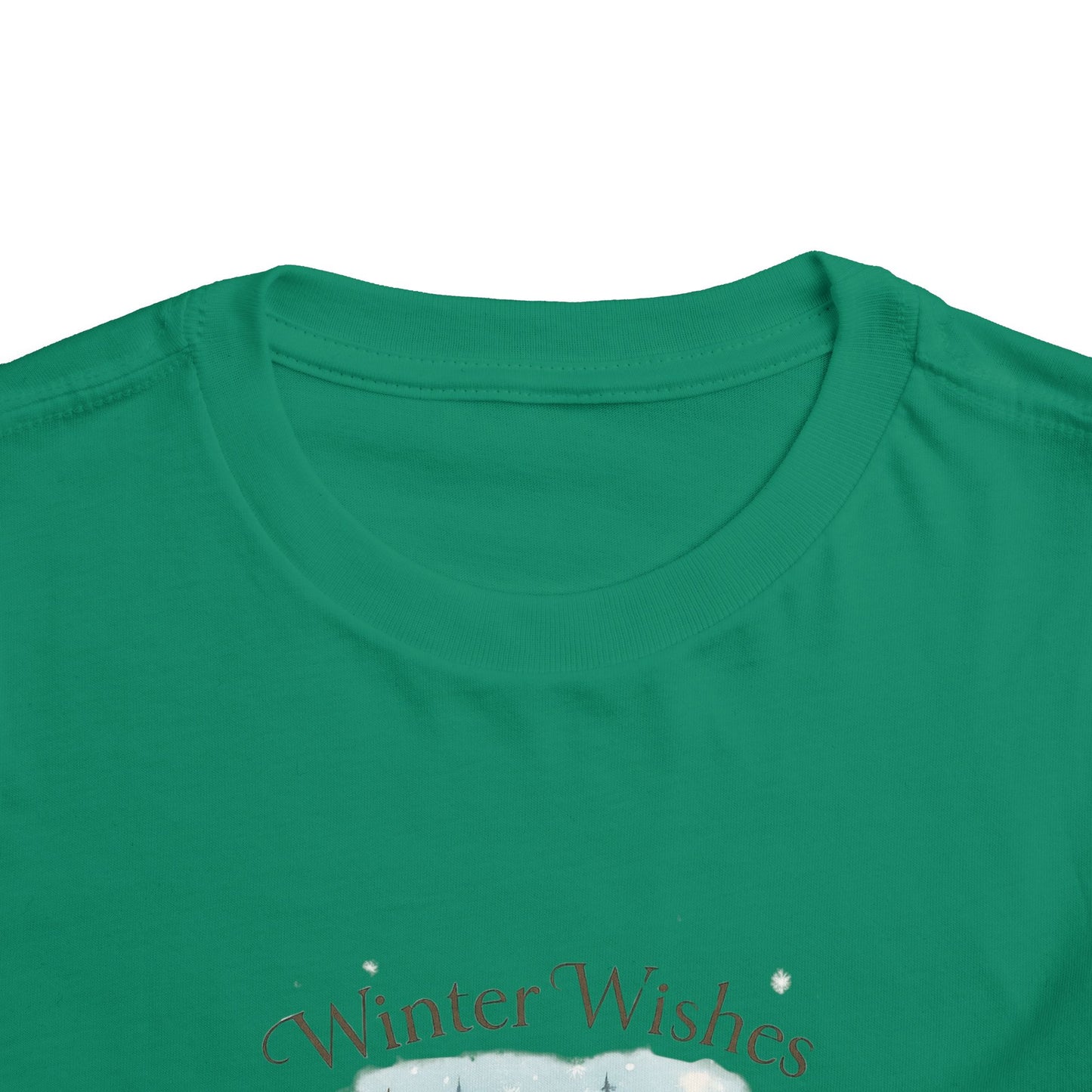 Winter Wishes Cottage Christmas Tee - Toddler Holiday