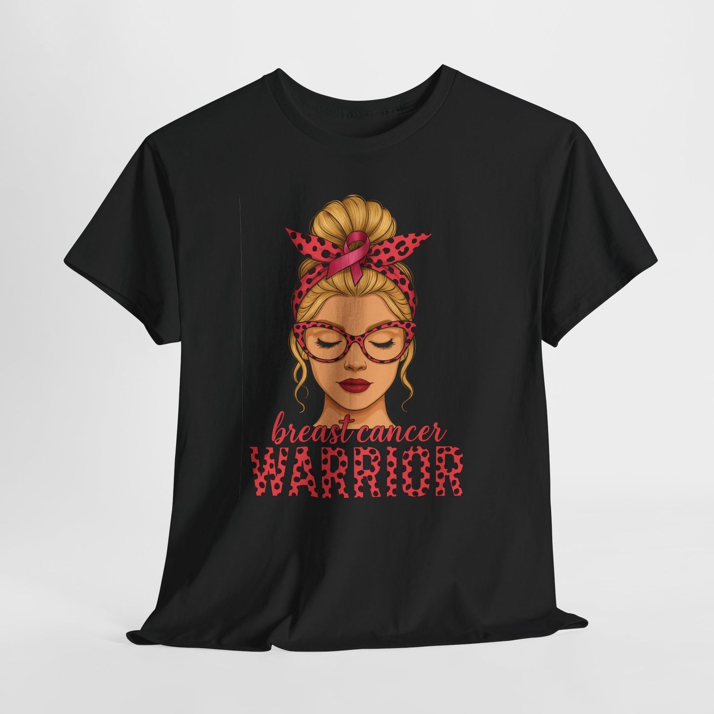 Breast Cancer Warrior Tee - Pink Ribbon Support