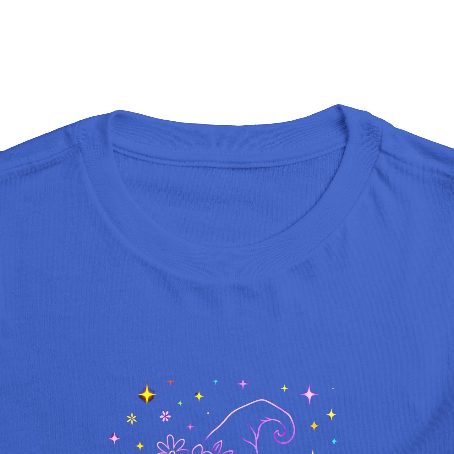 Toddler Halloween Tee - Witch Silhouette Floral Design