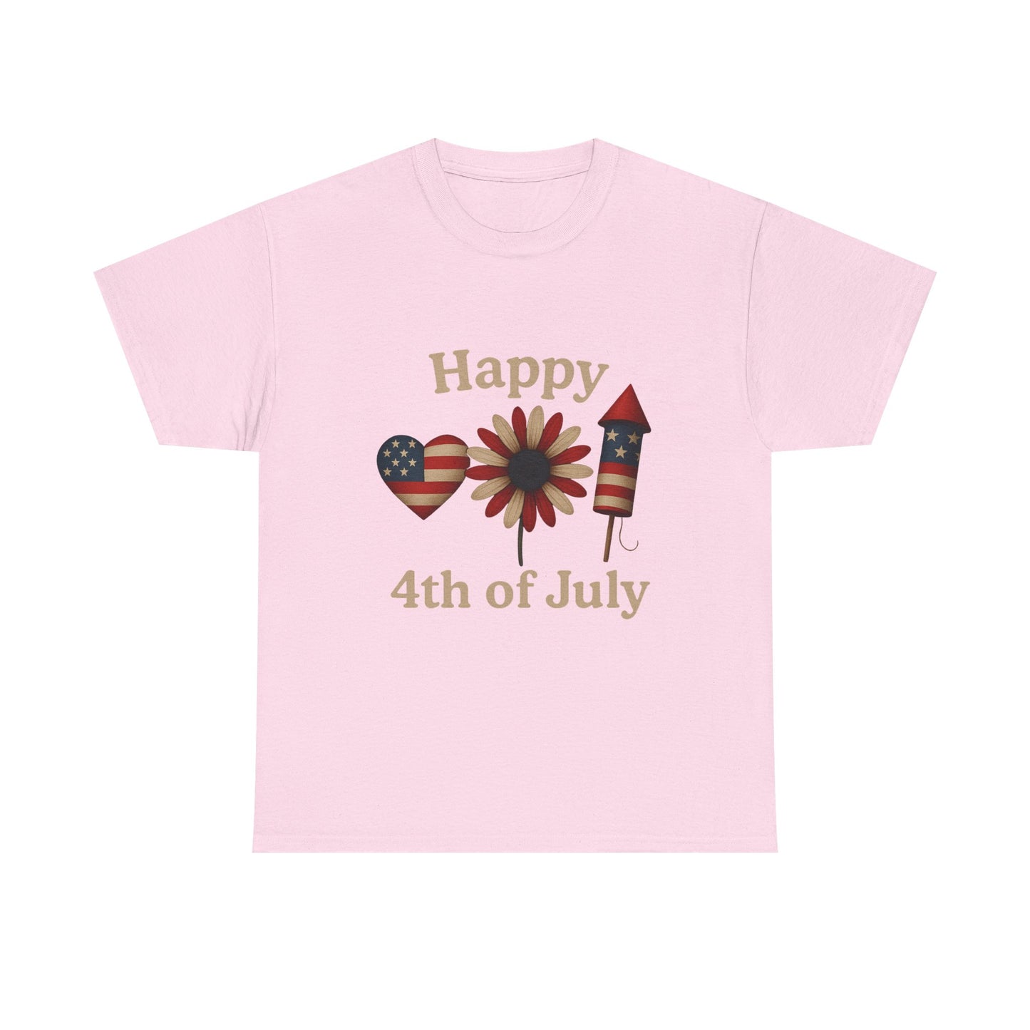 Happy 4th of July Patriotic Tee