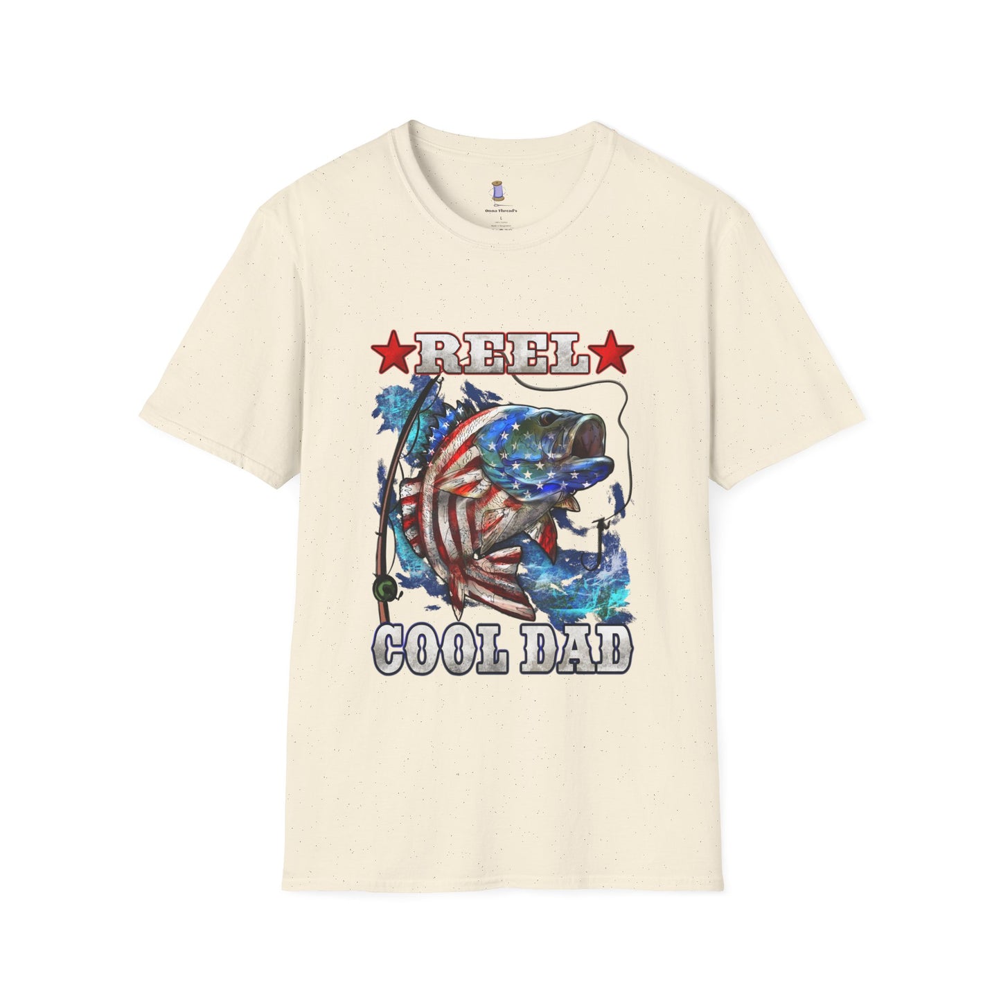 Reel Cool Dad T-Shirt | Fishing Gift | Father's Day Tee | Unisex Casual Wear | Outdoor Adventure Shirt | Dad Humor Clothing