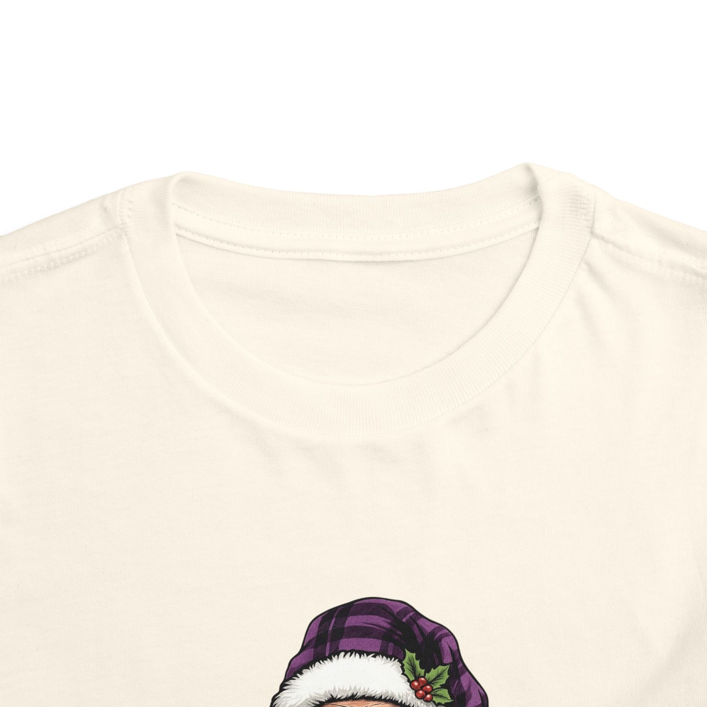 Santa's 'Don't Stop Believin' Toddler Christmas Tee