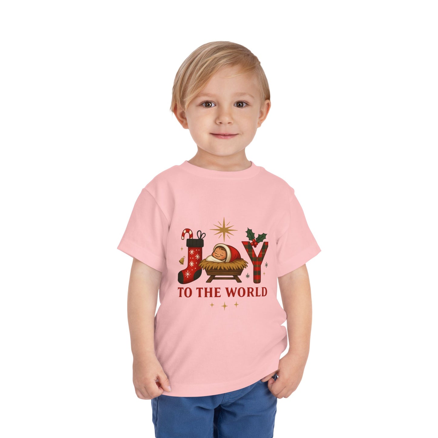 Joy to the World Toddler Christmas Tee