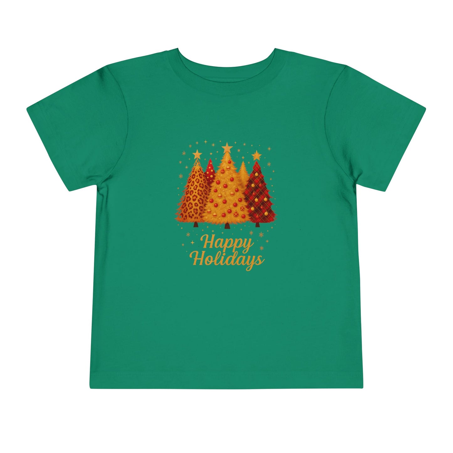 Happy Holidays Christmas Tree Toddler Tee