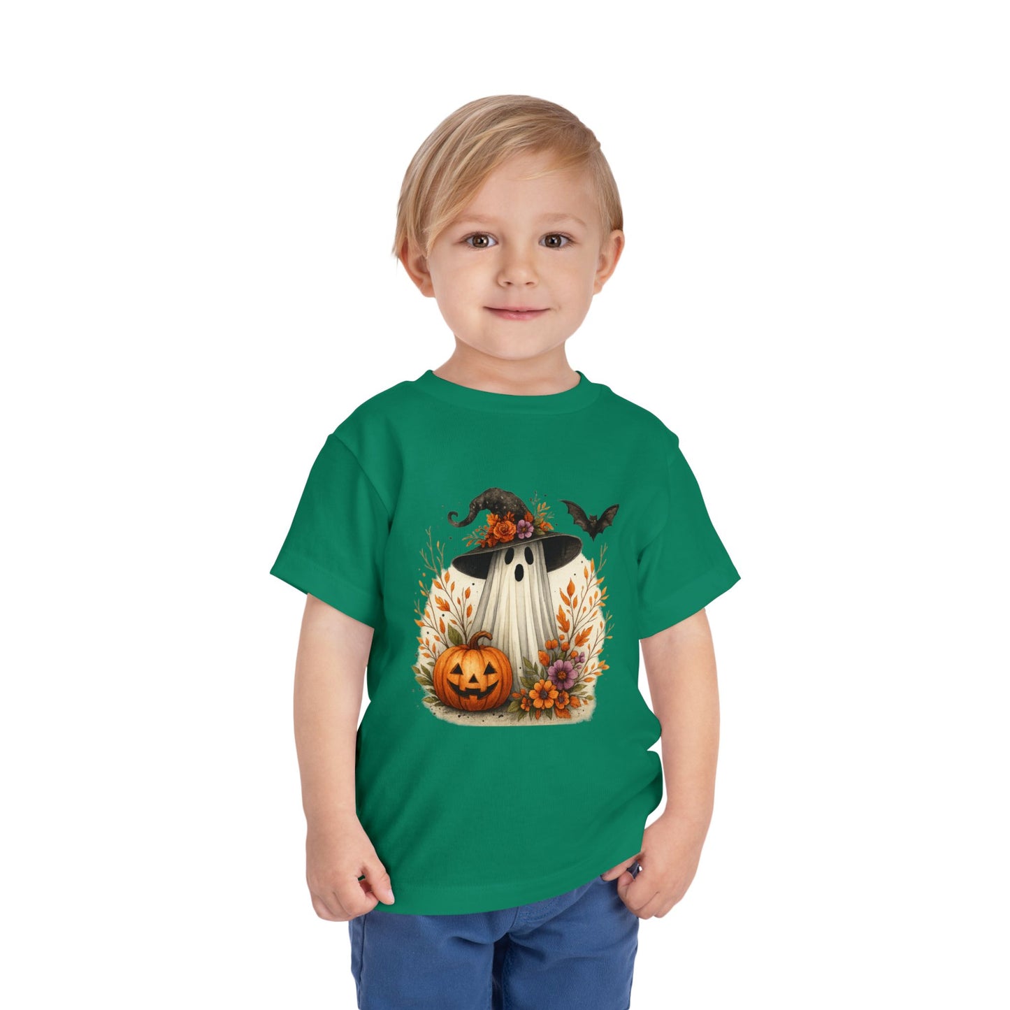 Toddler T-Shirt Friendly Ghost Halloween Tee