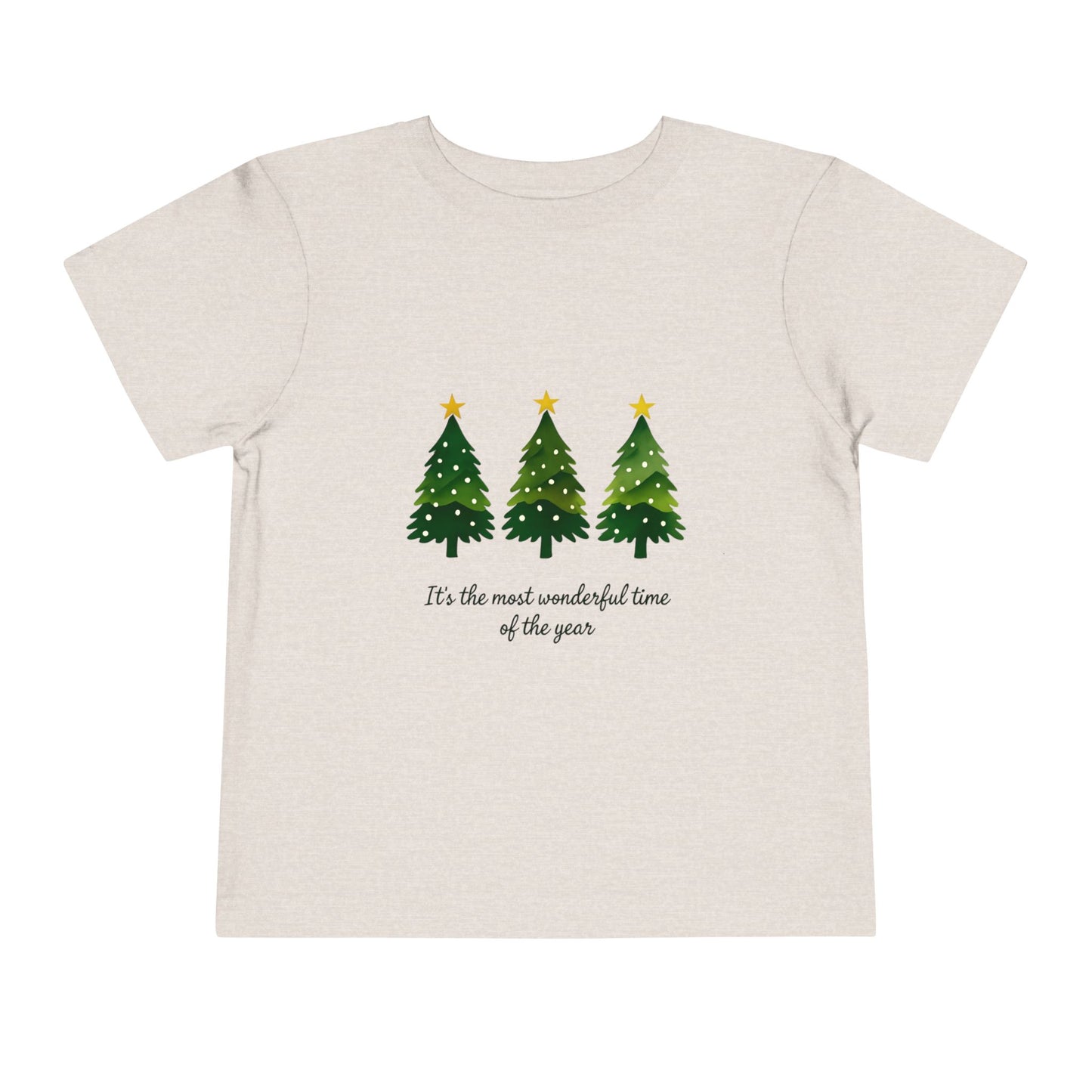 Watercolor Christmas Trees Toddler Tee